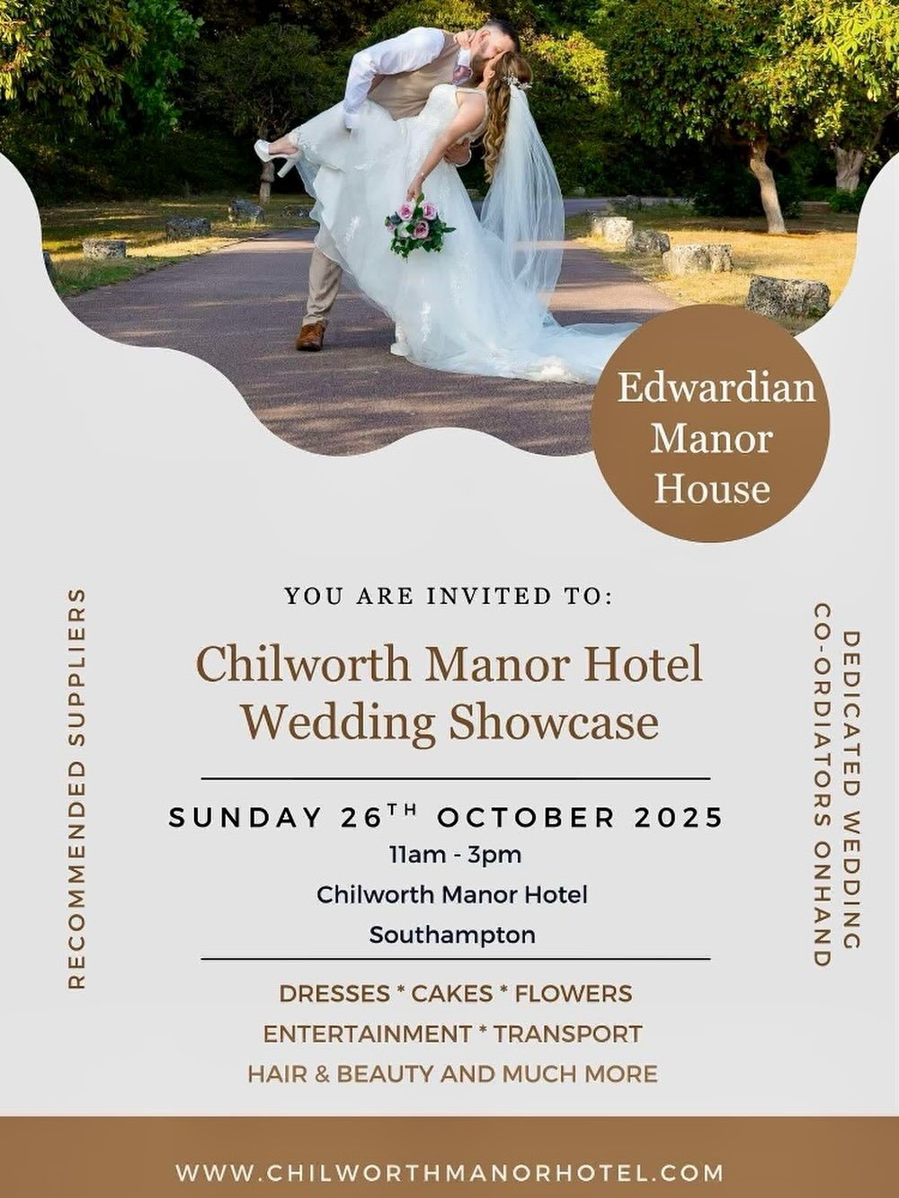 Come and see us today at Chilworth Manor’s Wedding Showcase from 11am–3pm! 💍
Explore this lovely venue, meet the amazing team who can help make your wedding day unforgettable, and chat with lots of fantastic recommended suppliers — including us!
And of course, we’ll have delicious ice cream samples for you to enjoy 🍦
So pop by, have a chat, and see how we can help create the perfect addition to your special day with one of our ice cream bikes. 
#chilworthmanor 
#chilworthmanorweddings 
#newforesticecream 
#brockiceabbie 
#hampshireweddings 
#weddingideas